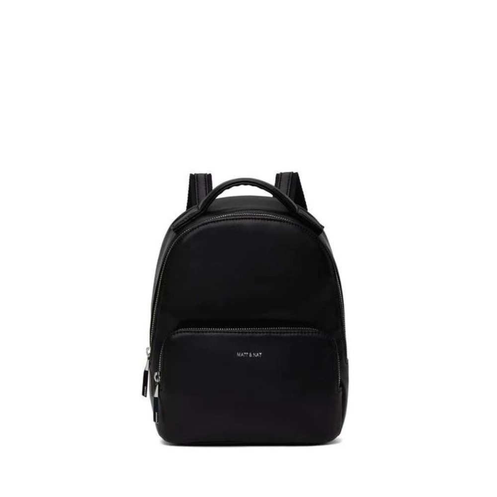 Matt & Natt Black Caro Small Backpack
